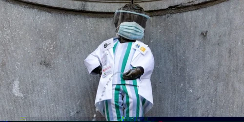 manneken pis bruxelles 5 septembrie 2020 Foto AFP