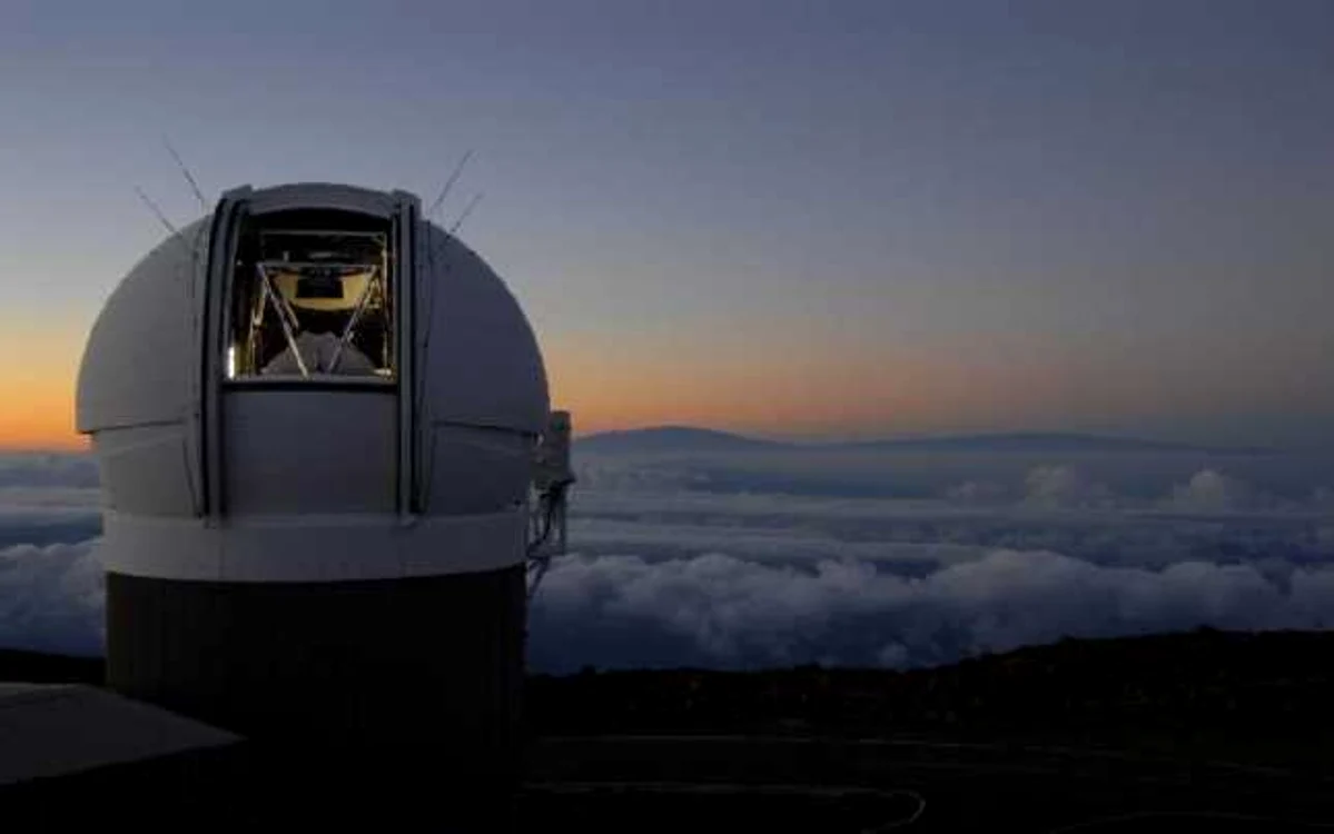 Telescopul Pan-STARRS a observat pentru prima dată cometa căreia i-a dat numele în 2011 FOTO ifa.hawaii.edu