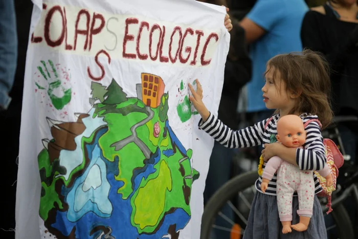 Greva tinerilor faţă de schimbările climatice climatestrike FOTO Inquam Photos Octav Ganea