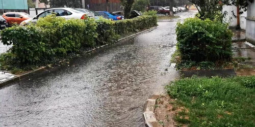 Mica Veneție cu mașini plutitoare Inundații in Hunedoara, după o ploaie torențială 1 mp4 thumbnail png