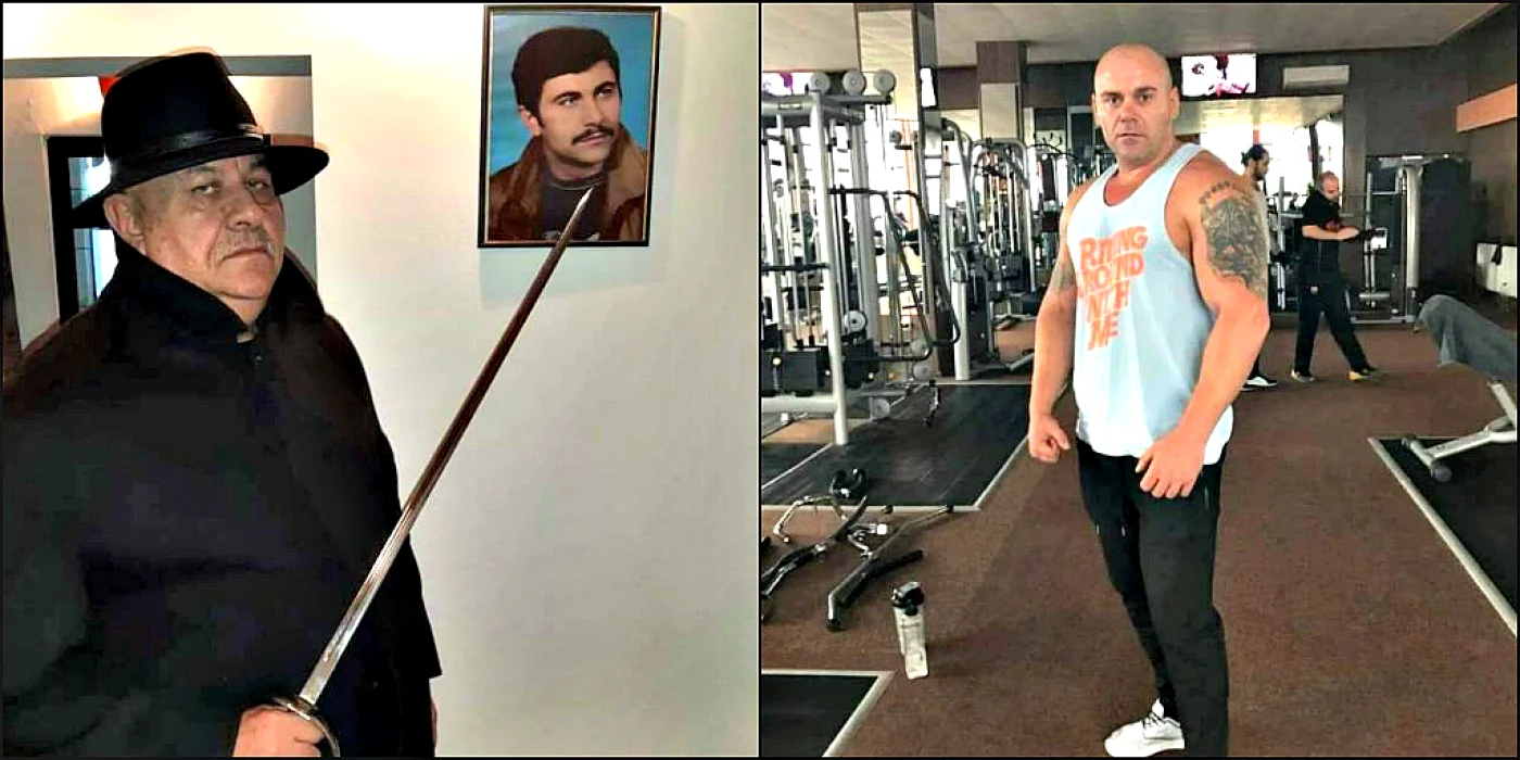 Iancu Nedelcu (stânga) şi Lucian Bolboceanu FOTO debraila.ro
