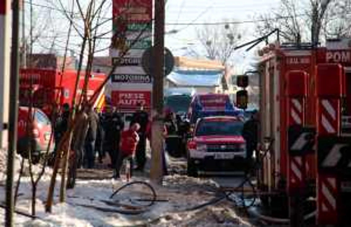 Incendiu la un adăpost de noapte din Iaşi