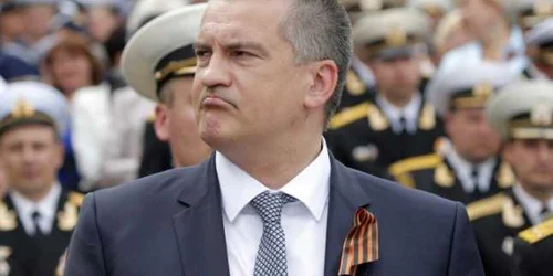 Liderul din Crimeea Serghei Aksionov FOTO ibtimes.co.uk