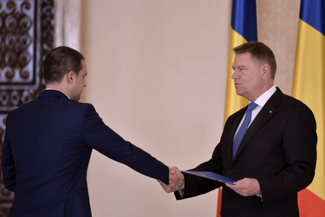 Bogdan Trif şi Klaus Iohannis