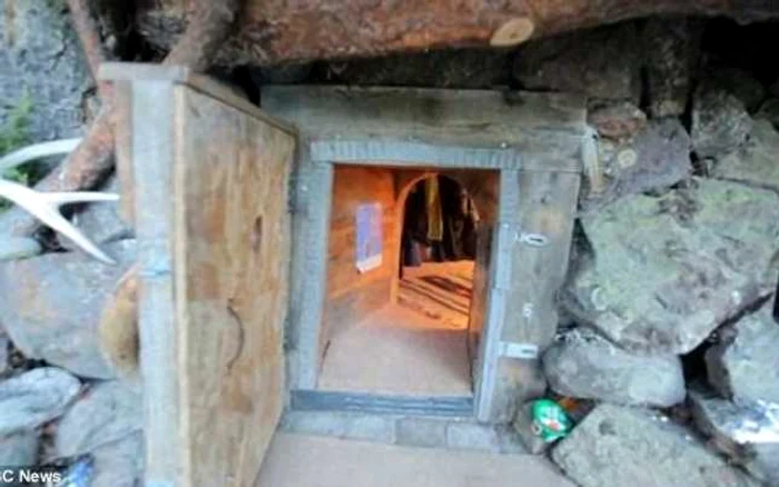 Intrarea în casa potrivită pentru un hobbit. FOTO: NBC News