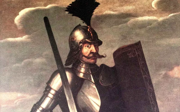 Iancu de Hunedoara, pictură din secolul al XVII-lea aflată în patrimoniul Muzeului Naţional al Ungariei  