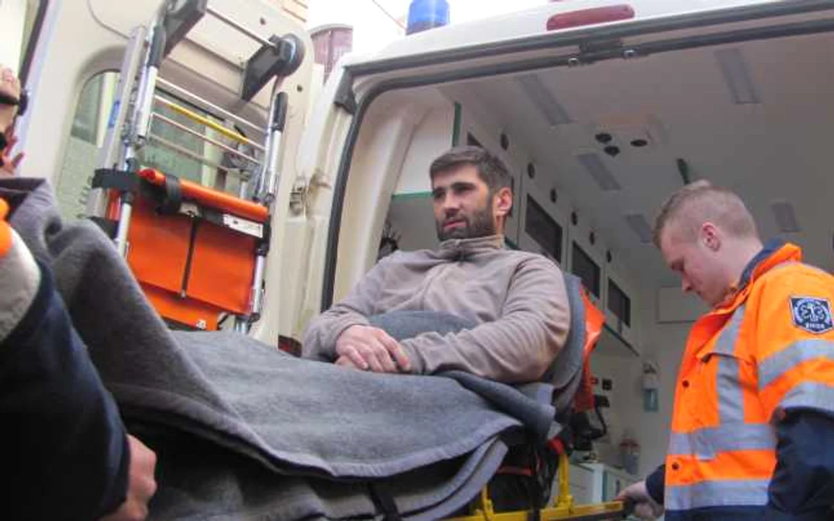 Meidcul Sorin Ianceu s-a externat în urmă cu o săptămână de la spitalui din Cluj unde fusese internat FOTO: Florina Pop