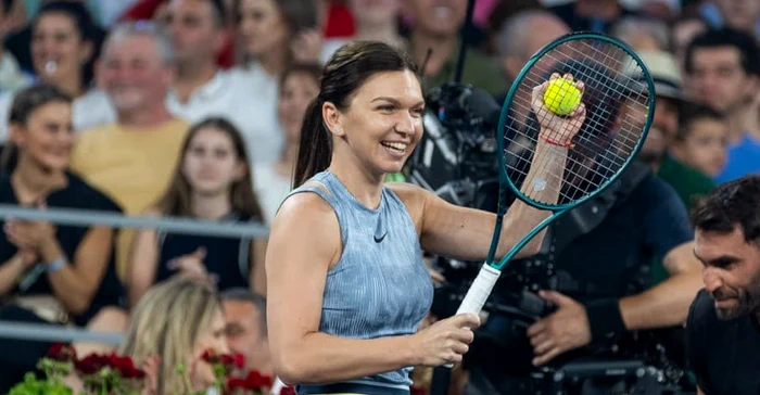 Simona Halep a înregistrat o victorie după revenirea în circuitul WTA. Foto Facebook