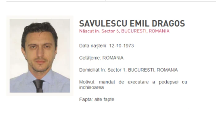 Curtea de Apel a Mării Egee din Syros a respins extrădarea fugarului Dragoş Săvulescu în România şi l-a lăsat să plece în Italia