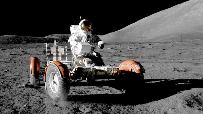 Ultima misiune pe Lună a fost Apollo 17. Foto NASA