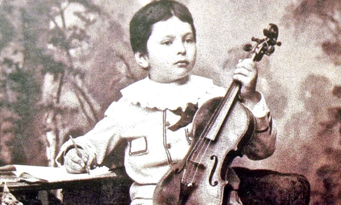 Amintiri din copilăria lui George Enescu: Jurjac își făurește propria vioară   jpeg