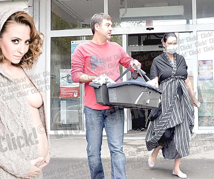 Luciu a adus pe lume tripleţii la Polizu. Giulia aşteaptă dintr-un moment în altul să nască