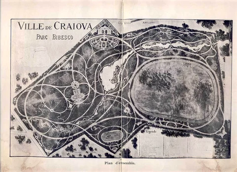  Parcul Nicolae Romanescu împlinește 120 de ani- Schita ansamblu 