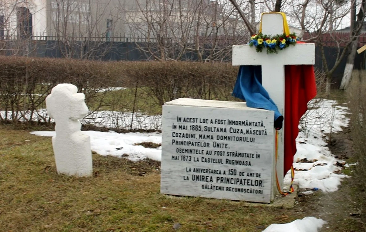 Locul din Galaţi unde a fost îngropată mama domnitorului Cuza FOTO C Crângan