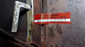 Anchetatorii au sigilat locul crimei FOTO: captura video