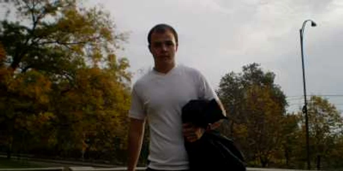 Andrei Săvulescu, student la Universitatea din Craiova.