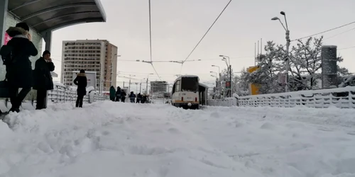 Tramvai iarnă
