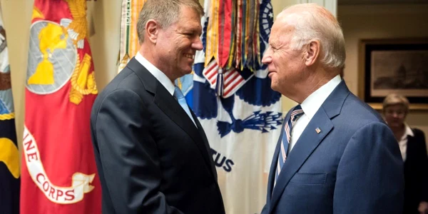 Klaus Iohannis si Joe Biden FOTO Caleaeuropeana.ro