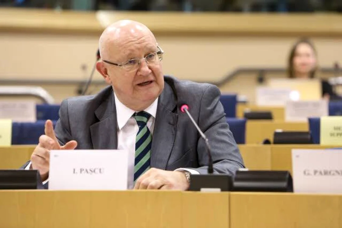 Ioan Mircea Paşcu la Parlamentul European / Facebook