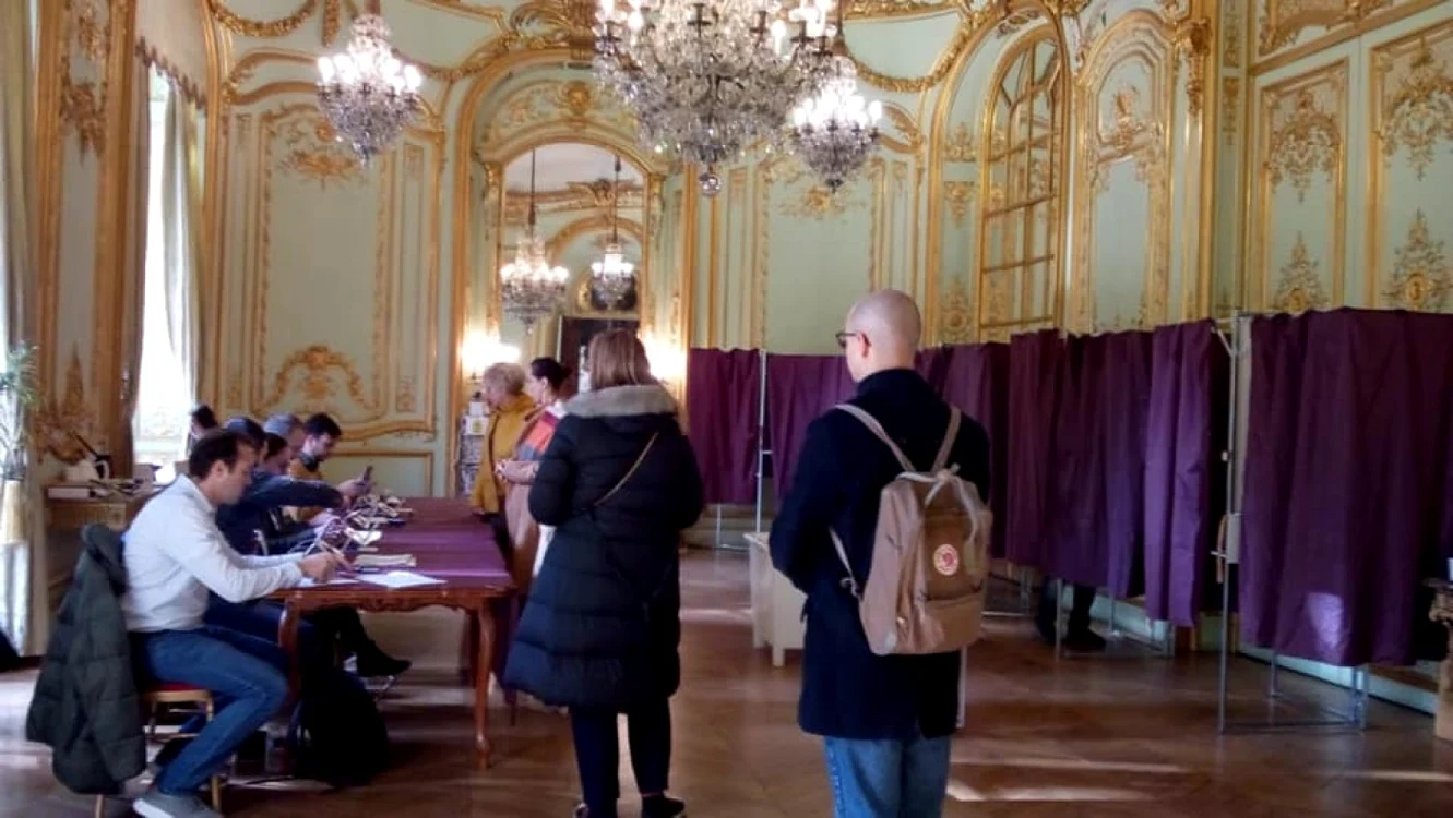 Vot diaspora - ambasada României în Franta. FOTO arhivă MAE  