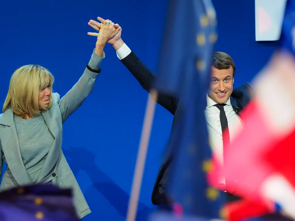 Brigitte l-a susţinut pe Emmanuel să ajungă preşedinte