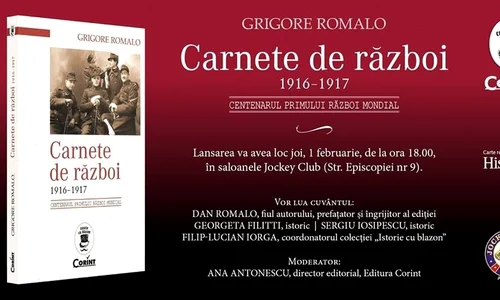Lansare de carte: «Carnete de război» jpeg
