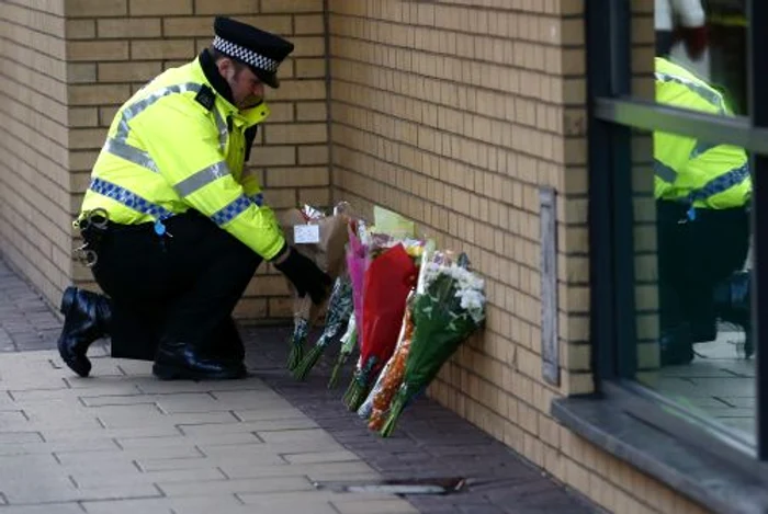 Elicopter prăbuşit în Glasgow (FOTO REUTERS)