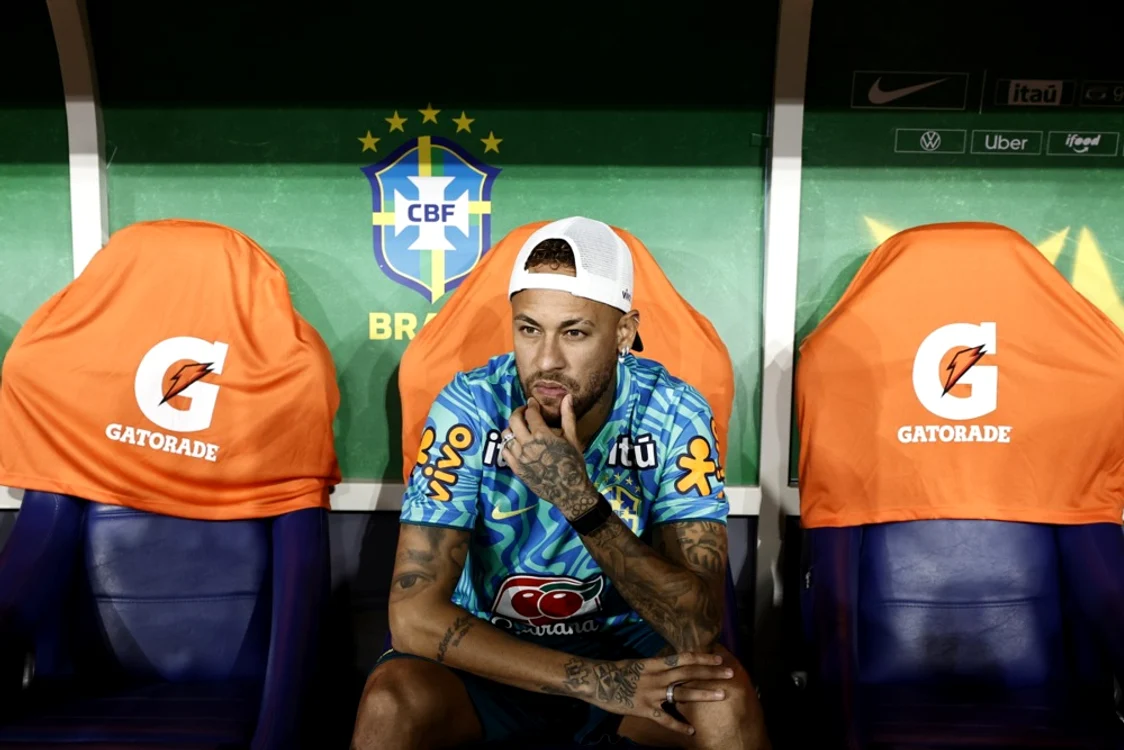 Neymar a urmărit de pe bancă meciul cu Panama (Foto: EPAImages)