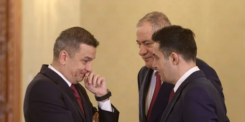 PSD participa la consultarile cu partidele parlamentare organizate de presedintele Romaniei la Palatul Cotroceni, 22 aprilie 2026.   Inquam Photos / Octav Ganea