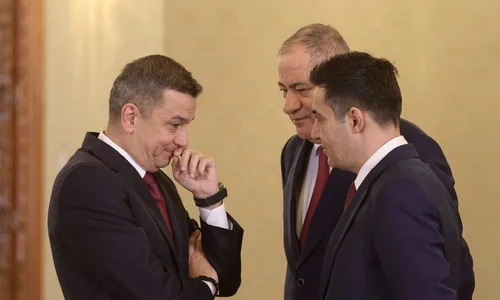 PSD participa la consultarile cu partidele parlamentare organizate de presedintele Romaniei la Palatul Cotroceni, 22 aprilie 2026.   Inquam Photos / Octav Ganea