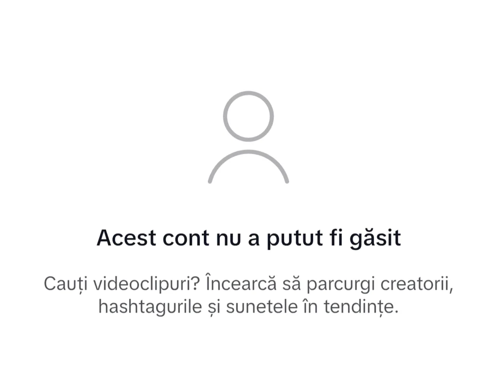 Simion și-a închis contul de TikTok/FOTO: Captură foto Tiktok