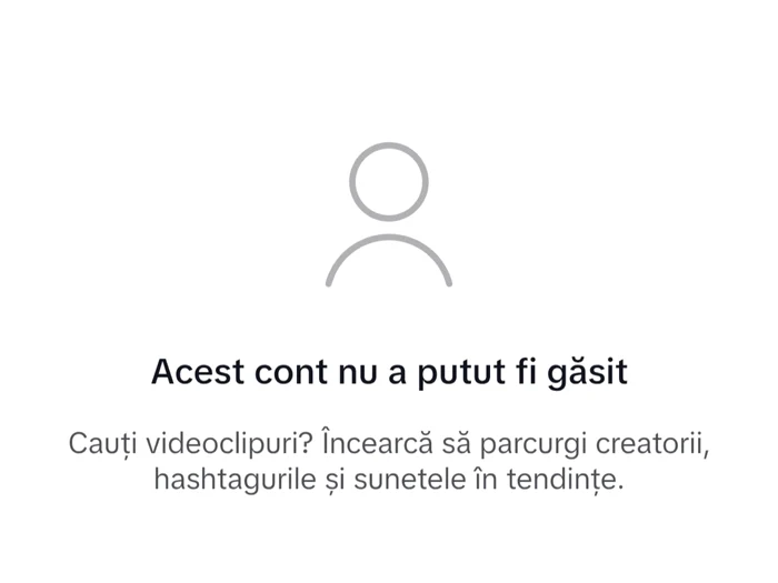 Simion și-a închis contul de TikTok/FOTO: Captură foto Tiktok