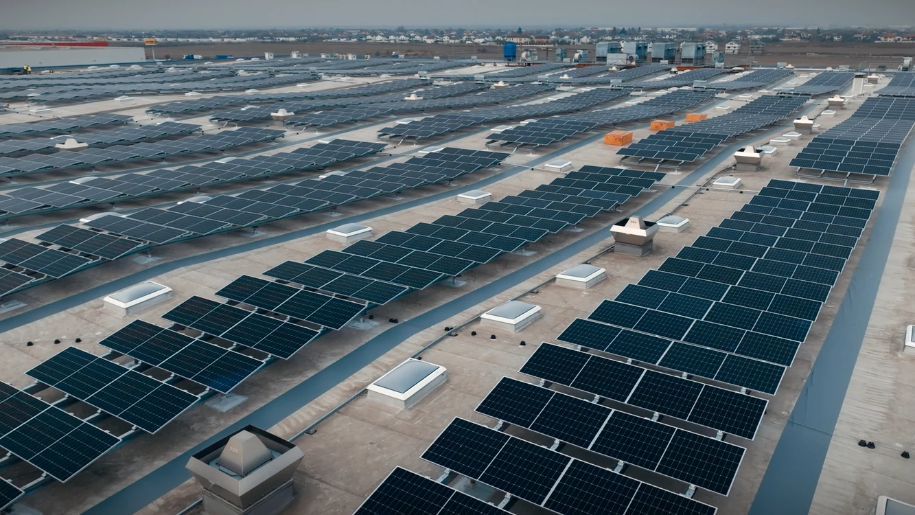 Parc de panouri fotovoltaice