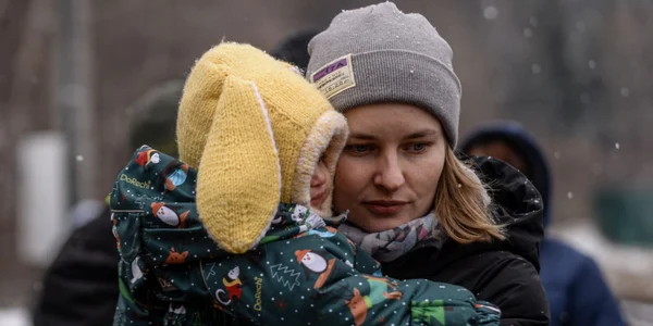 Razboi Ucraina refugiati ucrainieni Polonia 9 10 martie 2022 FOTO Getty Images