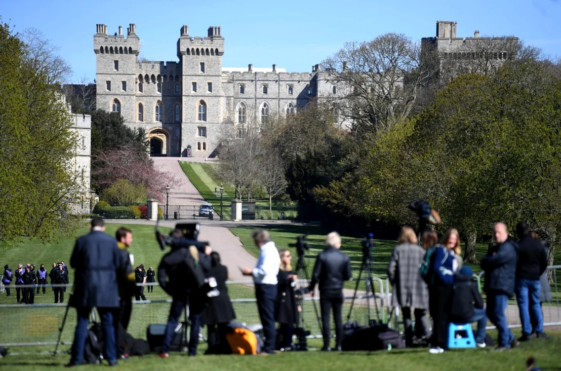 Inmormantarea printului Philip duce de Edinburgh 17 aprilie 2021 FOTO EPA-EFE