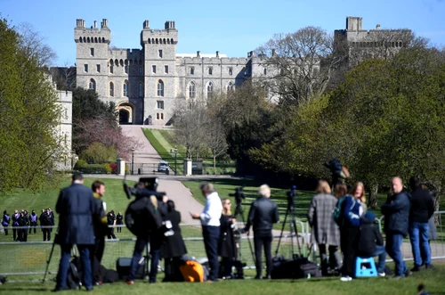 Inmormantarea printului Philip duce de Edinburgh 17 aprilie 2021 FOTO EPA-EFE