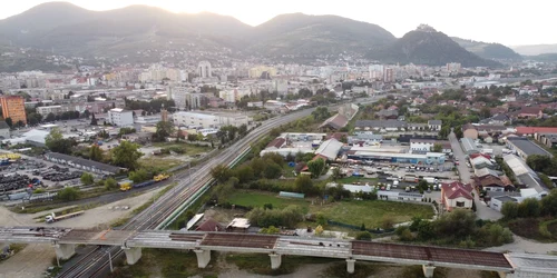 Pasajul rutier de la Deva, construit peste magistrala din vest Foto Daniel Guță (13) JPG