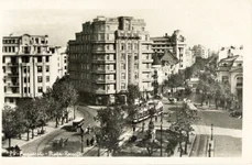 Piața Rosetti din București, în perioada interbelică © iMAGO Romaniae)