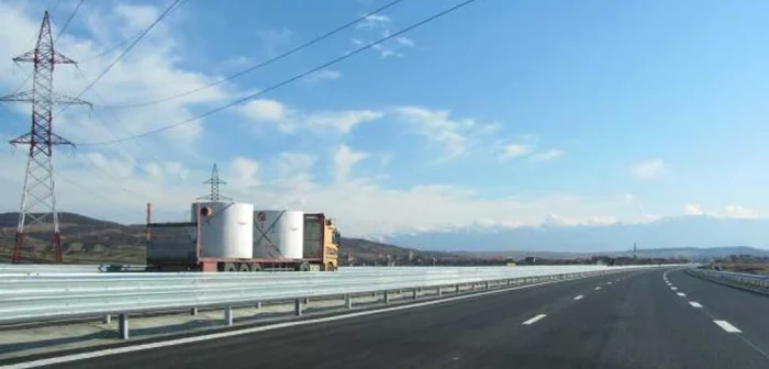 Centura ocolitoare a Sibiului este făcută în regim de autostradă. Foto: Ştefan Dobre