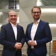 Dominic Fritz și Octavian Ursu FOTO Facebook / Dominic Fritz