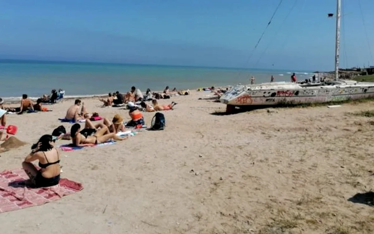 Plaja de la Vama Veche FOTO: Arhivă