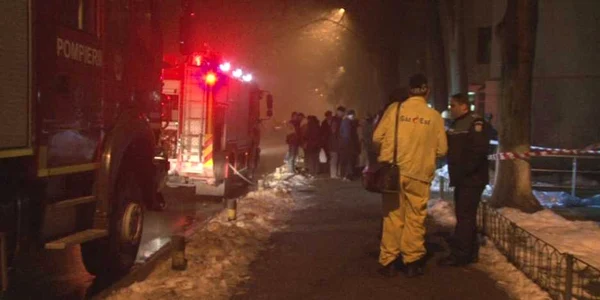 Incendiu apartament Vaslui