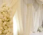 Conceptul de nuntă cu perdele / foto: Click! 