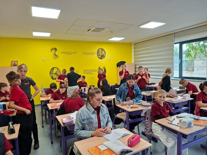 Școala Leon Dănăilă din Darabani FOTO Cosmin Zamfirache
