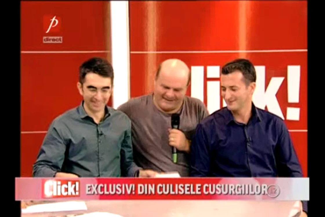"Cusurgiii" au fost invitaţii emisiunii Click! de la Prima Tv