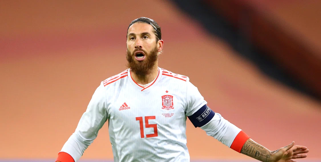 Căpitanul Spaniei, Sergio Ramos, nu va juca la CM Qatar 2022. Foto EPA EFE
