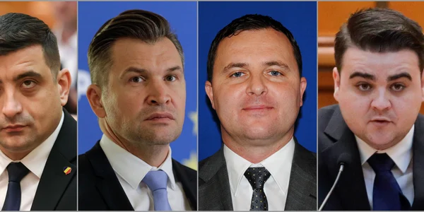 George Simion Ionuț Stroe Adrian Miroslav Merka și Gheorghe Șoldan FOTO Inquam Photos si cdep ro (1) jpg