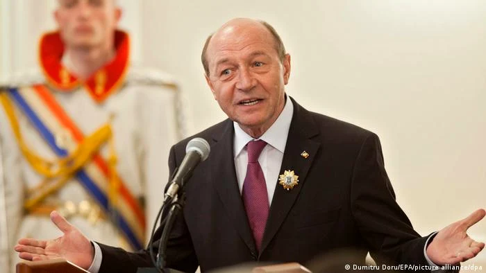 Fostul președinte al României, Traian Băsescu. FOTO Arhivă