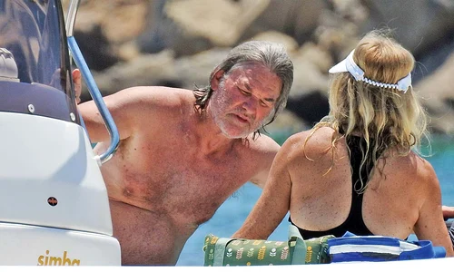 Goldie şi Kurt s au plimbat pe mare sub “sărutul” soarelui mediteraneean jpeg