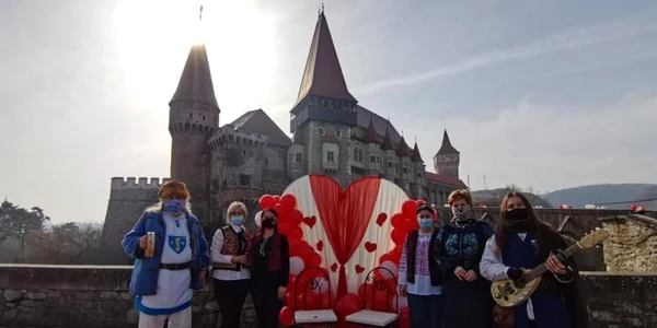 dragobete la castelul corvinilor foto muzeul castelului corvinilor